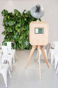 Hallmark wedding photo booth